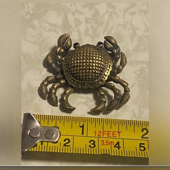 🔥 Crab Brooch #7997 - Picture 6 of 7